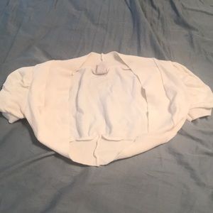 Women’s half cardigan large